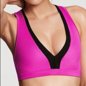 VS Bra cross back mesh plunge